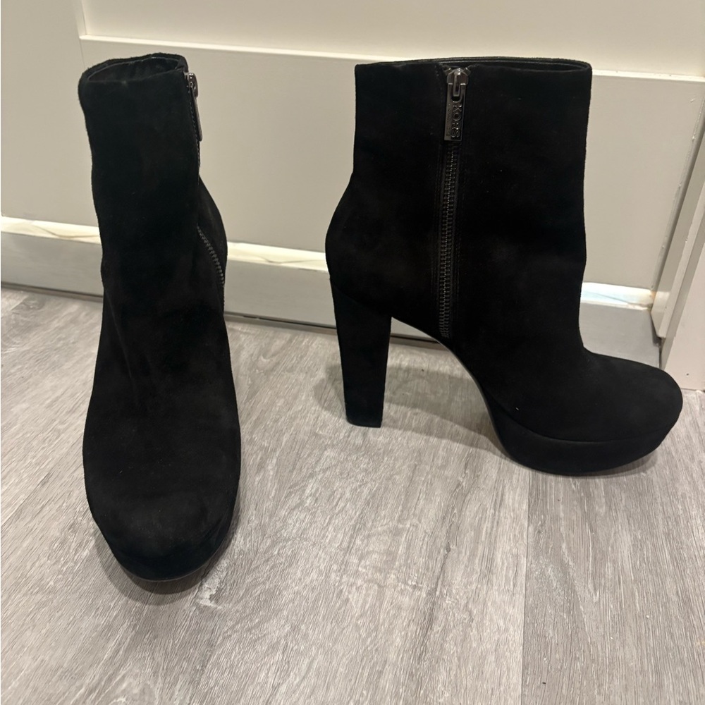 Michael Kors Black Heeled Boots